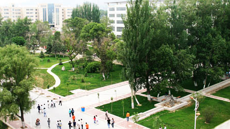 青海大学校园风景